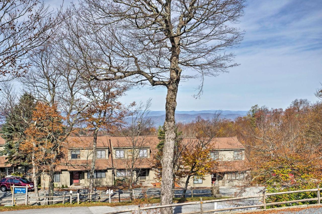 Pet-Friendly Beech Mountain Condo Steps To Slopes מראה חיצוני תמונה